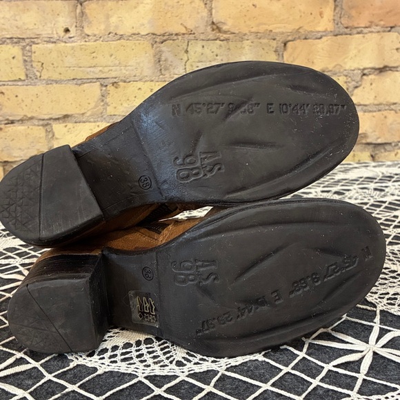 A,S 98 Jeffy Brown Leather Zipper Ankle Boot, 38 - Picture 8 of 8